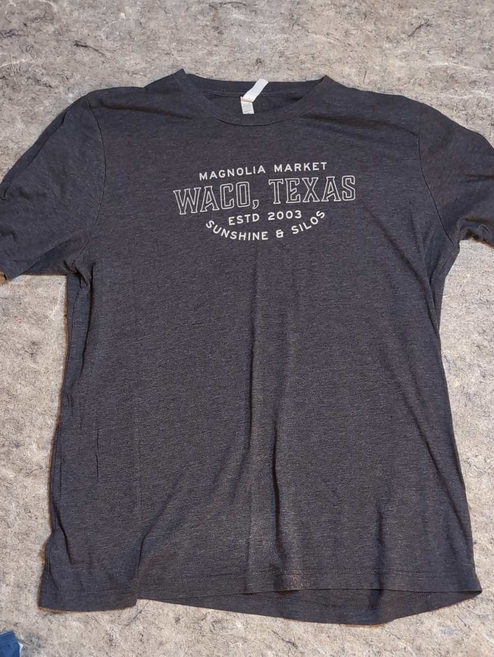 Magnolia Charcoal Waco, Texas Short Sleeve Tee XL